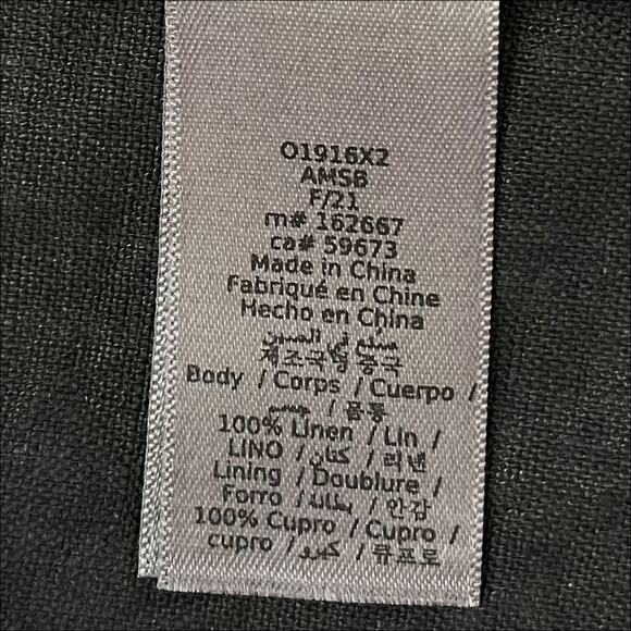 John Varvatos Men Garment-Washed Zip Jacket in Black Size 52EU/22US - Picture 9 of 11